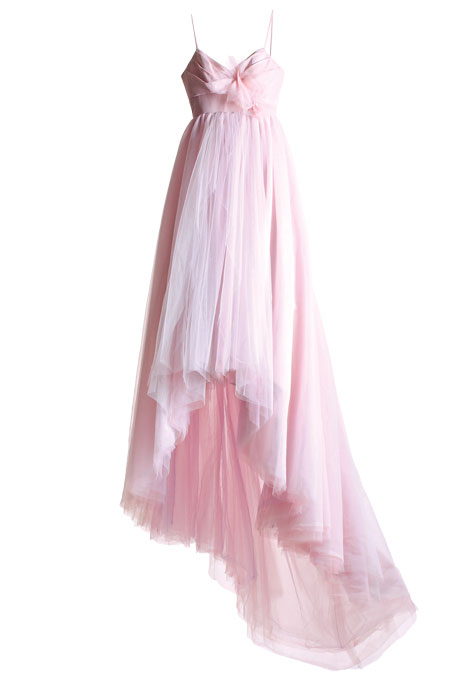 perfect-wedding-dress-body-type-petite-hayley-paige-pink-high-low-wedding-dress.jpg